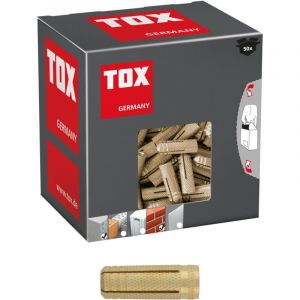 TOX Cheville &agrave; expansion laiton Metrix M10x32 mm, 50 pi&egrave;ces - 26100051
