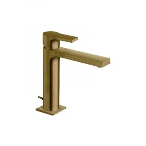Mitigeur lavabo medium omega vidage vieux bronze mat Cristina Ondyna OG22393