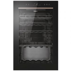 Wine Bank 50 Serie 5 HWS49GAE Refroidisseur de vin compresseur Pose libre Noir 49... - Haier