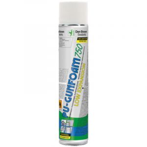 Den Braven - zwaluw pu-gunfoam 750 mousse pu à faible expansion vert clair en boîte (750 ml) - 30619062