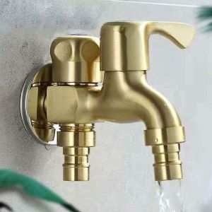 Mitigeur de cuisine Version &eacute;tendue de la Double Sortie Robinet, R&eacute;tro Robinet de Laiton Robinet Antique cuivre Robinet Salle de Bains vadrouille