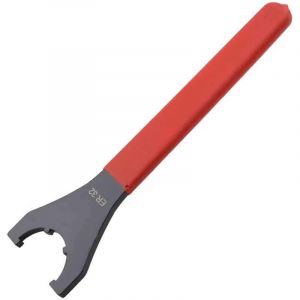 Aiducho - Er32 Clef a Molette De Precision En Caoutchouc Rouge, Clé à Serrage Mandrin De Serrage Pour Tour De Fraisage Machine à Graver Accessoires