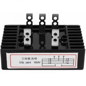 Redresseur Triphas&eacute; &agrave; Pont de Diodes au Courant Alternatif Pont de Diode de SQL100A 1600V pour le Courant de Commutation