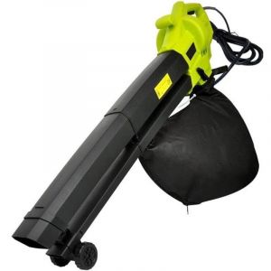 Aspirateur Souffleur Broyeur &Eacute;lectrique 3en1, 3000W Souffleur de Feuilles &Eacute;lectrique, 45L, 275 km/h, 840m&sup3;/h, Fonction broyage (15:1), pour Souffler,