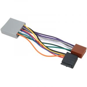 Jeffergarden Adaptateur de faisceau radio ISO, connecteur de remplacement pour autoradio Honda Civic