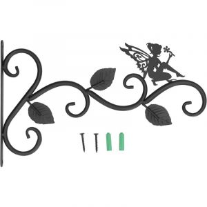 Support pour Plantes Support de Panier Suspendu en Fer forgé Crochet Mural pour Plantes Support pour Plantes Suspendues Support pour Pots de Fleurs