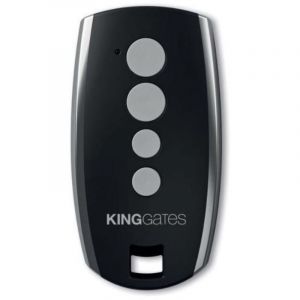 T&eacute;l&eacute;commande - KING GATES - STYLO2K - 4 canaux - Noir - 433,92MHz