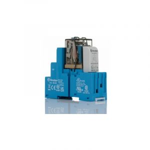 Relais d'interface Finder 58 Series, 12V c.c., 4 rt, montage Rail din ( Prix pour 1 )