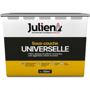 Julien - Sous-Couche Universelle - aspect Mat Blanc 5L Blanc