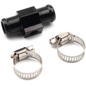 (32MM)Capteur de Temp&eacute;rature de l'Eau, Adaptateur de Jauge de Tuyau de Temp&eacute;rature de l'Eau de Voiture Sonde de Temp&eacute;rature Joint de Radiateur