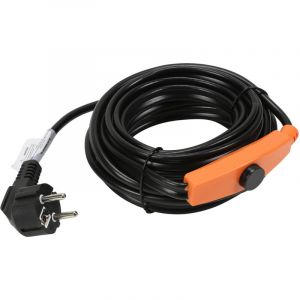 Wolketon 12m 192W C&acirc;ble chauffant C&acirc;ble antigel Tra&ccedil;age de tuyaux autor&eacute;gulant avec thermostat