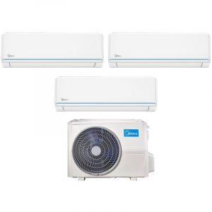 Midea - Climatiseur r&eacute;versible Tri-split evolution 9000+9000+9000 btu a++