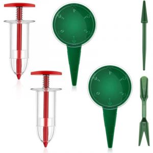 6 Pièces Semoir à Graines Set, Distributeur De Graines Set, Semeur De Graines Portatif, Planteur De Graines, Fournitures De Jardin De Jardinière pour