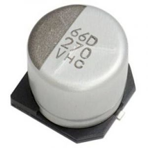 Voelkner Selection - Nippon Chemi-Con HHXJ250ARA151MF80G Condensateur &eacute;lectrolytique cms 150 &micro;F 25 v 20 % (&oslash; x l) 6.30 mm x 7.70 mm 1 pc(s) Bulk