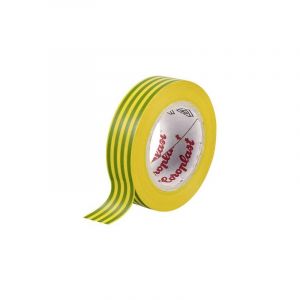 Ruban Isolant Coroplast 302-10-Gn/ye Vert, Jaune (L X L) 10 M X 15 Mm Acrylique 1 Pc(S)