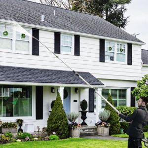 Northix - Lance telescopique pour nettoyeur haute pression rallonge de 550 cm avec 5 buses de pulverisation pour nettoyeur haute pression