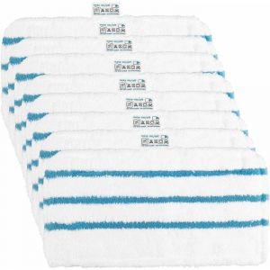 Lot de 8 Lingettes pour Black et Decker Balais Vapeur Steam Mop pour Black Decker FSM1630, FSM1616, FSMH13E5, FSM1321, FSM1605, FSMH13151SM