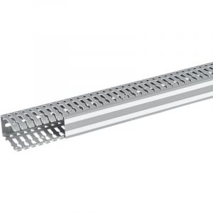 Legrand - Goulotte Lina25 40x60mm pvc gris RAL7030 longueur 2m 636007