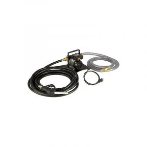 Kit de pompe d'aspiration fioul Tuyau flexible d aspiration, pistolet a essence, tuyau de pression 10m