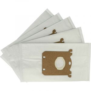 Vhbw - 5x Sacs compatible avec Philips City Line FC8400 - FC8499, Chicago, Barcelona aspirateur - microfibre non tissée, 29cm x 16cm blanc