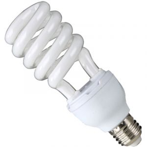 Economy Ampoule spirale &agrave; &eacute;conomie d'&eacute;nergie Lampe (spirale, E27, couleur blanc,6500K, blanc , 45w) [Classe &eacute;nerg&eacute;tique A]