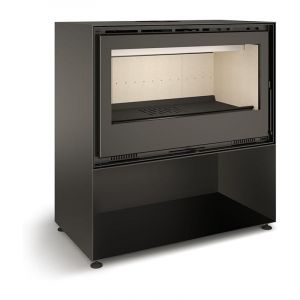 Maestro Ferretero - tj - Poêle à Bois avec Porte-Bûches Modèle jucar 4970 de 6,4 kW