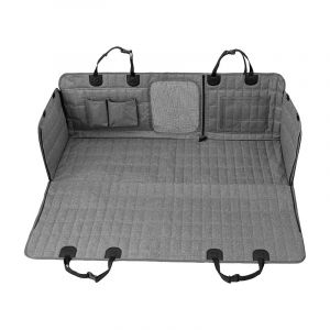 Pecute Housses de Si&egrave;ge d'auto pour Chien Universelle, Housse Protection de Si&egrave;ge d'arri&egrave;re avec Poche de Rangement, Housse Banquette Imperm&eacute;able