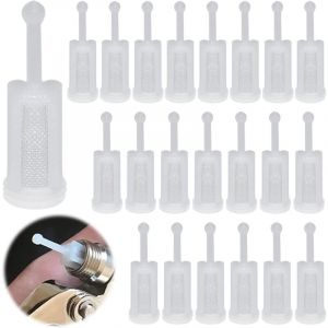 50 Pièces Filtre à Pulvérisation par Gravité Pistolets à Gravité Universels Crépine de Peinture pour Pistolet Filtre Pistolet Pulvérisateur a
