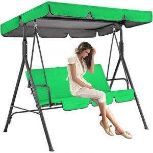 Housse de protection imperméable pour balancelle et coussin de balancelle, housse de remplacement imperméable pour balancelle 2/3 places, pour