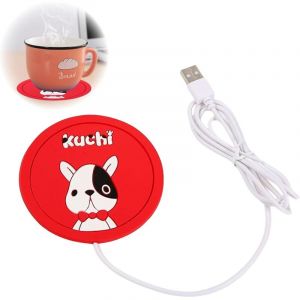 Chauffe Tasse de Caf&eacute;, Chauffe-Tasses USB, &Eacute;lectrique Chauffe Tasse Pad, R&eacute;chauffeur de Caf&eacute;, Tasse Chauffante, pour la Saison hivernale,Utilis&eacute; pour