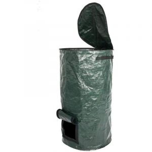 Sac Poubelle à Compost, Sac de Déchets de Jardin Réutilisable, Sac de Compost pe Sac de Compost Organique Environnemental Sac de Déchets Organiques