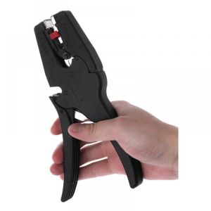 Cyslmuk - 1pc Pince à Dénuder Professionnelle, Dénudeur Câble électrique, Coupe-fil, Pince à dénuder Multi-outils Précision Réglable