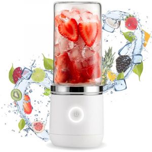 Mixeur mobile - Mixeur &agrave; smoothie - Mini mixeur - Smoothie Maker - Mixeur portable - Smoothies et smoothies - Sans fil et portable - Rechargeable par