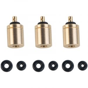 Lot de 3 adaptateurs de recharge de gaz pour cartouche- Pour r&eacute;servoir de gaz butane - R&eacute;servoir de bouteille de r&eacute;chaud - Pour camping, randonn&eacute;e
