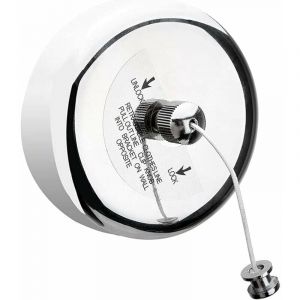 Acier Inoxydable Rétractable Corde À Linge Rétractable Étendoir À Vetements Extensible 3,8M Séchoir À Linge Rétractable Intérieur Extensible Étendoir