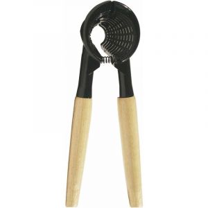Aougo - Casse Noix Noisette Ouvre Bouteille Decapsuleur Pince Manche Bois