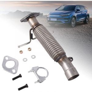 Convertisseur catalytique KAT (neuf) - Compatible Ford Focus C-Max 2.0, 1.8 S-Max, Volvo C30 S40 V50 R&eacute;f. 1429900