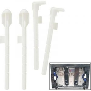 ZVD - Ensemble de tiges de chasse d'eau de rechange pour réservoir de toilettes Geberit 241874001