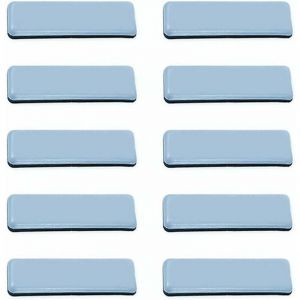 Patin Glisseur 10 Pi&egrave;ces Patins Glisseurs Pour Meubles Patins Pour Meubles Meubles T&eacute;flon Auto-Adh&eacute;sif Patins De Meuble Adh&eacute;sifs Rectangulaire Ptfe