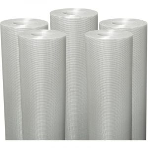 Semin - Lot de 5 Fiss Renov tissu en fibre de verre &eacute;vite les fissures et renforce les supports - rouleau de 50 x 1 m