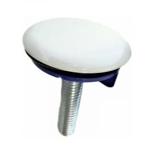 Cache trou blanc lavabo diam 50