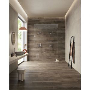 Del Conca - Grès cérame - burma - Marrone - 20x120 - Antidérapant - (1,195 m²)