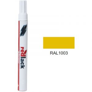 Redlack - Peinture feutre retouche Jaune de sécurité ral 1003 Satiné multisupport