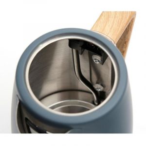 Platinet Velvet Bouilloire &eacute;lectrique 1,7L gris acier