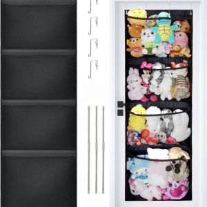 Sac de rangement suspendu pour animaux en peluche, 1 pi&egrave;ce, grand sac de rangement pour animaux en peluche, sac de rangement pour animaux en peluche,