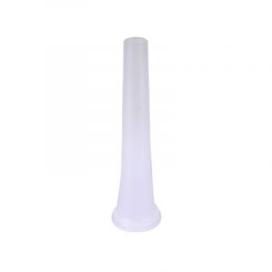 Entonnoir en plastique pour machine &agrave; embosser, 10 mm, 3 dents