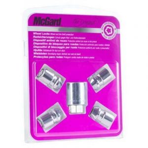 4 Ecrous Antivol Su Mcgard M12x1.5/ 60&deg;/ Long. 5/32mm/ &Oslash;21mm