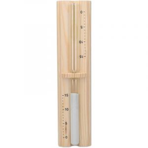 Sablier Sauna - Sablier 15 Minutes en Bois de Pin pour S&eacute;ance de Sauna Hammam Spa - Accessoire Minuteur D&eacute;tente Relaxation Bain Vapeur