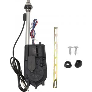 Convient pour antenne automatique électrique universelle pour voiture SUV AM & FM Radio Mât Antenne 12V