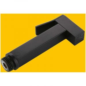 Pistolet Pulv&eacute;risateur de Bidet &agrave; Main Laiton Carr&eacute; Kit Douchette WC Hygi&egrave;ne Montage Mural Eau Froide Toilette Bidet Spray Set avec Tuyau Douchette &agrave;